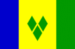 St Vincent and the Grenadines flag